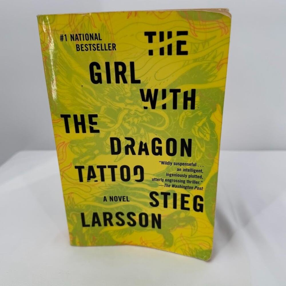 The Girl With The Dragon Tattoo by Stieg Larsson 2009 Vintage Crime Paperback